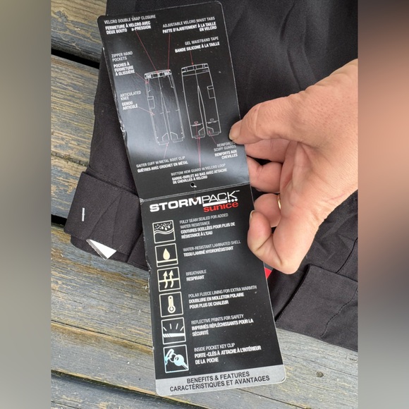 Stormpack Sunice Men’s Ski Pants – Black – New With Tags – Insulated Snow Pants - Picture 15 of 16